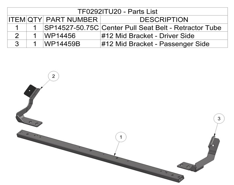 Setina Cargo Box Freestanding Brackets And Transfer Kits For Ford Ford Police Interceptor Utility